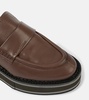 Bahati leather platform loafers