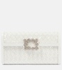 Efflorescence sequined clutch