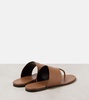 Signum leather thong sandals