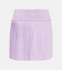 Pleated miniskirt