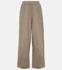 Emely cashmere wide-leg pants