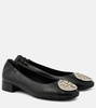 Tory Burch Claire Leather Ballets