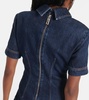 Douglas denim polo dress