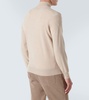 Cashmere half-zip sweater