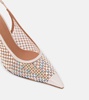 Vesper 70 embellished slingback pumps