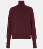 Wool turtleneck sweater