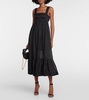 Ramie midi dress