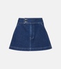 Bowen denim miniskirt