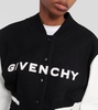 Logo cropped varsity jacket