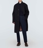 Daito single-breasted cashmere coat