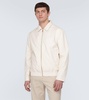 Cotton-blend gabardine blouson jacket