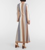 Quinlan wool and cashmere maxi dress