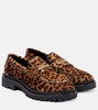 Frezza leopard-print calf hair loafers