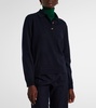 Classic cashmere polo sweater