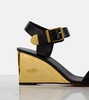 Rebecca leather sandals