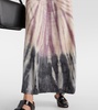 Beca tie-dye cashmere and silk maxi dress