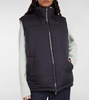 Quilted down vest