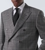 Prince of Wales checked wool suit