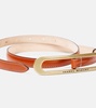 Leyden leather belt