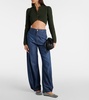 Balloon wide-leg jeans