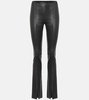 Vegas Strip skinny leather pants