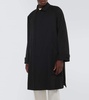 Clayton cotton and cashmere coat