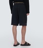 Greca Border mesh shorts