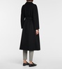 Esturia belted virgin wool coat