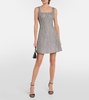 Delphine tweed minidress