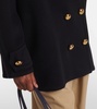 Pebble wool peacoat