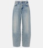 Bonnie high-rise wide-leg jeans