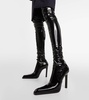 Nina patent leather over-the-knee boots