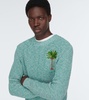 Palm Tree cotton-blend sweater