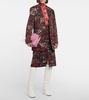 Floral cotton-blend blazer