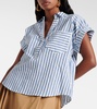 Almera striped cotton shirt