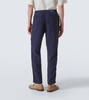 Linen straight pants