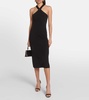 Modena jersey midi dress