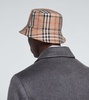 Vintage check bucket hat