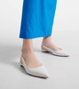 Hot Chickita leather slingback ballet flats