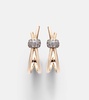 Pomellato Together 18kt gold earrings with diamonds