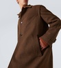 Savile wool coat