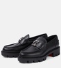 CL Moc Lug leather loafers