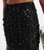 Sequined maxi skirt