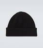 Logo wool beanie