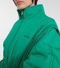 Cotton-blend blouson jacket