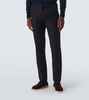 Leisure City wool and cashmere slim pants