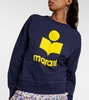 Moby logo jersey sweatshirt