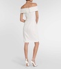 Bridal Fiandra off-shoulder minidress