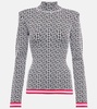 Monogram wool-blend sweater