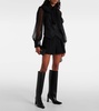 Chic Sophistication leather knee-high boots